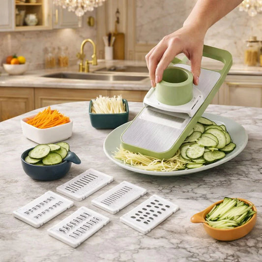 5 In 1 Manual Vegetable Slicer Cutter